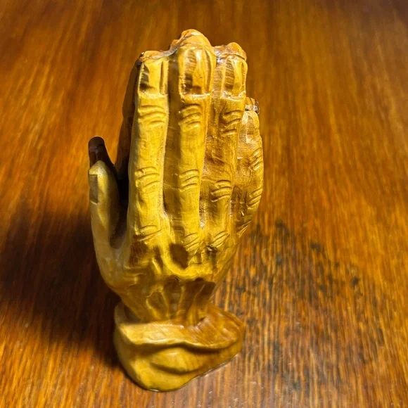 Praying Hands Vintage 6” Figurine - Picture 3 of 7